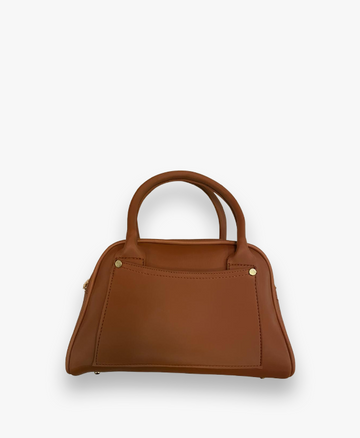 Classic Brown Handbag – Sleek & Structured Everyday Style